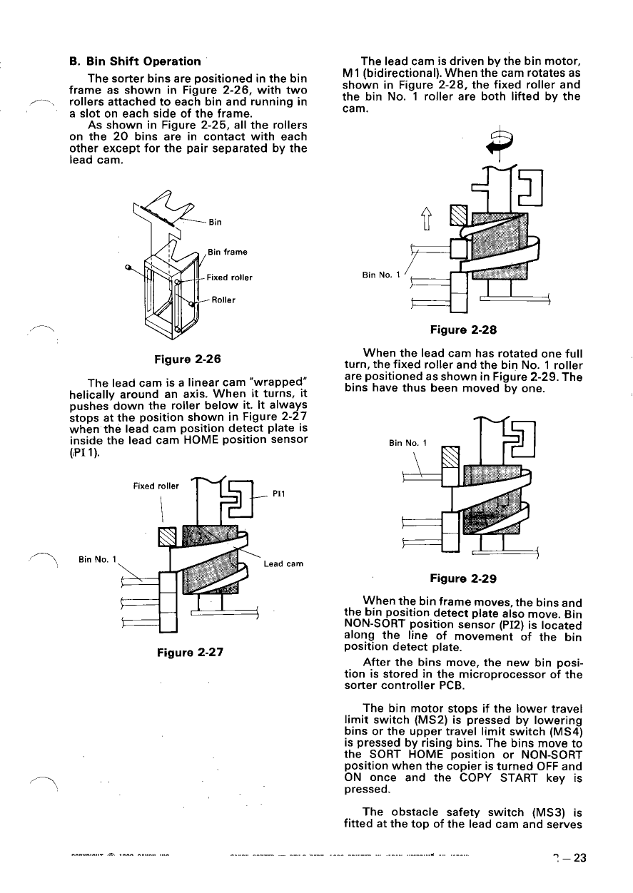 Canon Options Sorter-VIII Parts and Service Manual-5